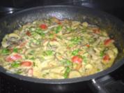 Champignon Geschnetzeltes mit Paprika - Rezept