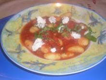 Kartoffelgnocci mit Tomaten und Ricotta - Rezept