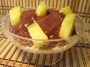 Ananas-Dessert - geht ganz fix ... - Rezept
