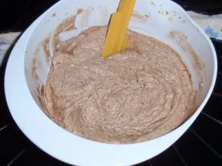 Nuss-Schoko-Kuchen mit Schattenmorellen und Cranberries - Rezept - Bild Nr. 7