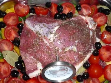 Gigot d' agneau - Rezept - Bild Nr. 9