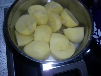 Überbackener Blumenkohl, Kochschinkenröllchen - Rezept - Bild Nr. 3