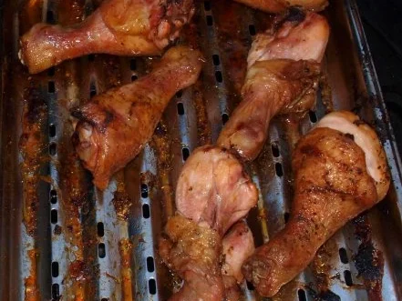 Hähnchenkeulen aus dem Ofen - Rezept