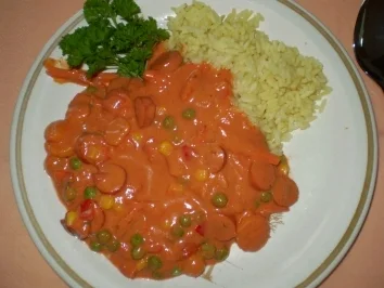 Debreziner-Pfanne - Rezept