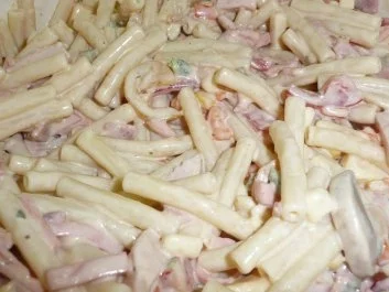 Salate:  Bunter Nudelsalat - Rezept - Bild Nr. 2