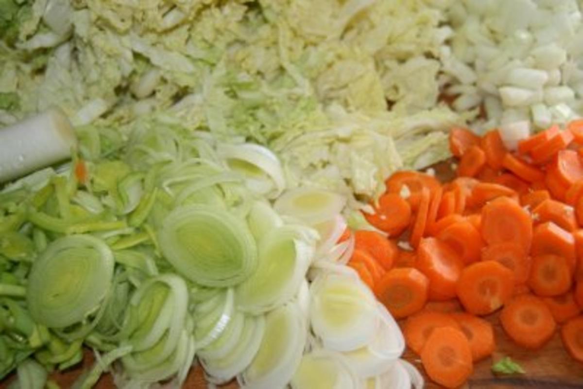 Suppe:Gemüsesuppe mit Klößen - Rezept - Bild Nr. 3