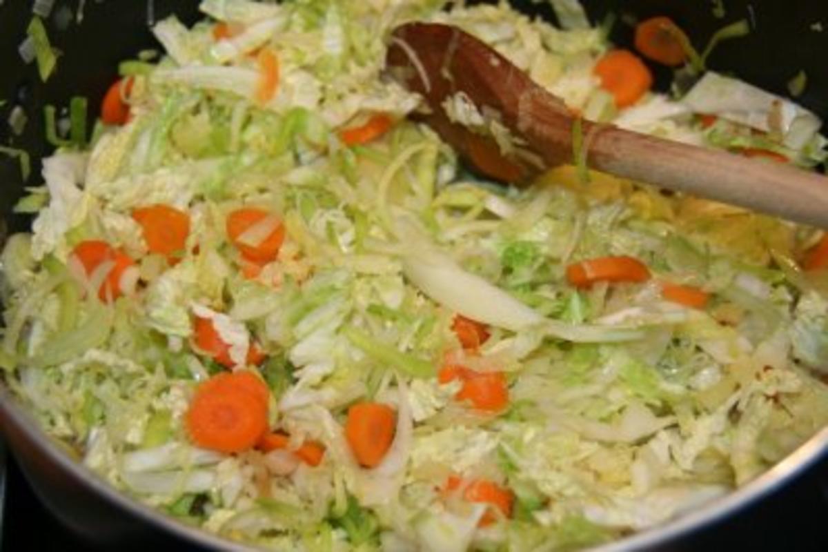 Suppe:Gemüsesuppe mit Klößen - Rezept - Bild Nr. 4