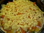 Pizza mit Quark - Öl - Teig - Rezept