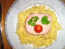 Kassler mit Spätzle und Sauerkraut - Rezept