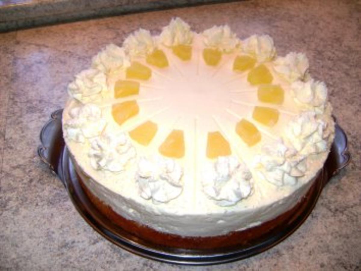 Bilder für Ananas-Kokos-Torte - Rezept