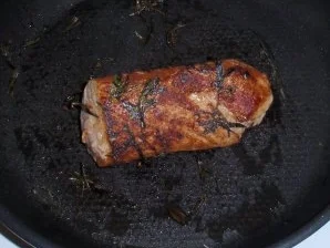 Gefüllte Spinatnudeln mit Schweinefilet auf Tomaten-Paprikasoße - Rezept - Bild Nr. 3