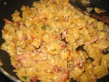 Rezept: Verschiedenes: Fleckerlpfanne.... Bild Nr. 2 Verschiedenes: Fleckerlpfanne.... - Rezept - Bild Nr. 2