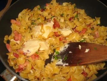 Rezept: Verschiedenes: Fleckerlpfanne.... Bild Nr. 3 Verschiedenes: Fleckerlpfanne.... - Rezept - Bild Nr. 3