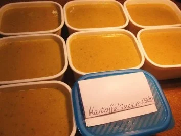 Rezept: Kartoffelsuppe auf Vorrat ... Bild Nr. 7 Kartoffelsuppe auf Vorrat ... - Rezept - Bild Nr. 7