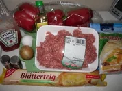 Hack Strudel mit Käse - Rezept