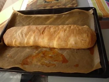 Rezept: Hack Strudel mit Käse Bild Nr. 8 Hack Strudel mit Käse - Rezept - Bild Nr. 8