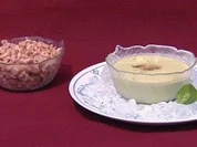 Geeistes Avocado-Gurkensüppchen mit Büsumer Krabben (Anna Heesch) - Rezept