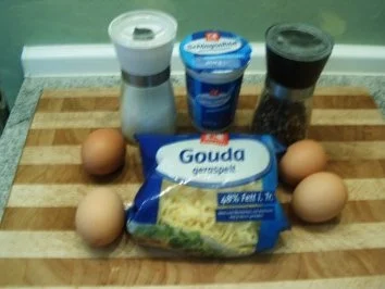 Überbackene Käseeier - Rezept - Bild Nr. 2