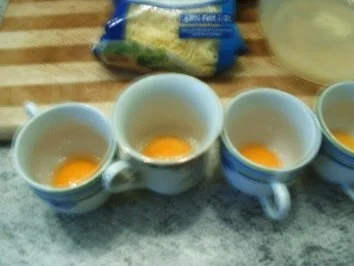 Überbackene Käseeier - Rezept - Bild Nr. 3