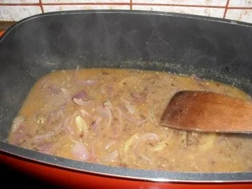 Rezept: Kasslernacken mit Zwiebel-Apfelsößle Bild Nr. 6 Kasslernacken mit Zwiebel-Apfelsößle - Rezept - Bild Nr. 6