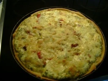 Zucchini-Lauch Pizza - Rezept - Bild Nr. 5