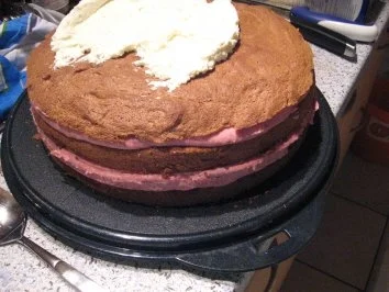 Rezept: Torte - Beerige Buchweizen-Sahne Torte Bild Nr. 9 Torte - Beerige Buchweizen-Sahne Torte - Rezept - Bild Nr. 9