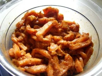 Geschnetzeltes Gyrosart mit Bildern - Rezept - Bild Nr. 7