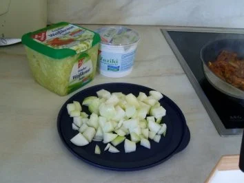 Geschnetzeltes Gyrosart mit Bildern - Rezept - Bild Nr. 9