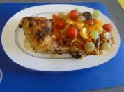 Woknudeln mit Gemüse und Obst -fruchtig-scharf       (Fotos) - Rezept