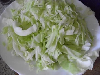 Spitzkohlpfanne mit Kichererbsen - Rezept - Bild Nr. 2