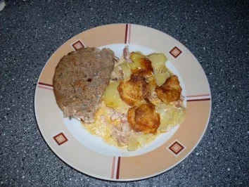 Hackbraten mit Kartoffeln - Rezept - Bild Nr. 8