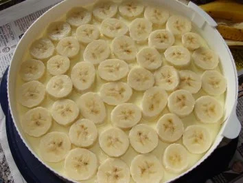 Rezept: Frischkäse - Bananentorte Frischkäse - Bananentorte - Rezept