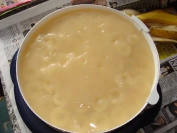 Rezept: Frischkäse - Bananentorte Bild Nr. 2 Frischkäse - Bananentorte - Rezept - Bild Nr. 2