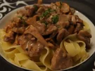Geschnetzeltes in Pfifferling-Rahmsauce - Rezept