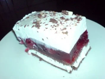 Sauerkirsch-Milchschnittchen - Rezept - Bild Nr. 2