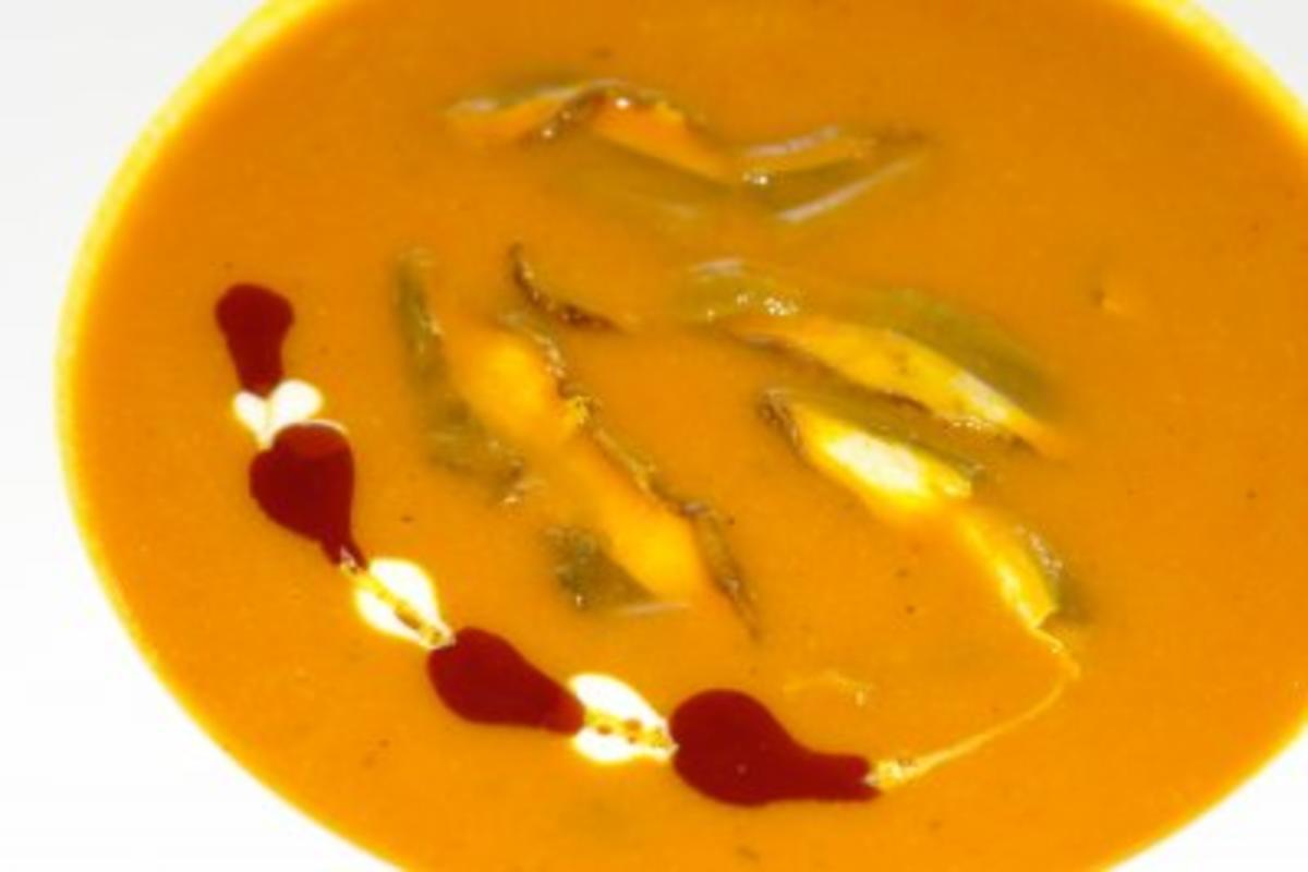 kürbissuppe mit Steinpilze - Rezept mit Bild - kochbar.de