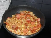 Rezept: Nudelpfanne fรผr Studierende und andere Personen mit wenig Zeit Nudelpfanne fรผr Studierende und andere Personen mit wenig Zeit - Rezept