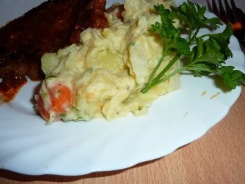 Beilagen: Rahm-Kartoffel-Gemüse - Rezept