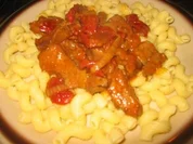 Fleisch: Chilli - Lebertopf - Rezept