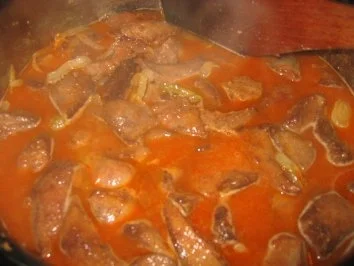 Rezept: Fleisch: Chilli - Lebertopf Bild Nr. 2 Fleisch: Chilli - Lebertopf - Rezept - Bild Nr. 2