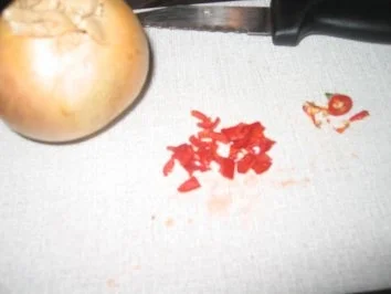 Rezept: Fleisch: Chilli - Lebertopf Bild Nr. 5 Fleisch: Chilli - Lebertopf - Rezept - Bild Nr. 5