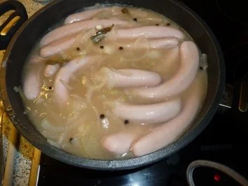 Saure Bratwürst-Blaue Zipfel - Rezept - Bild Nr. 4