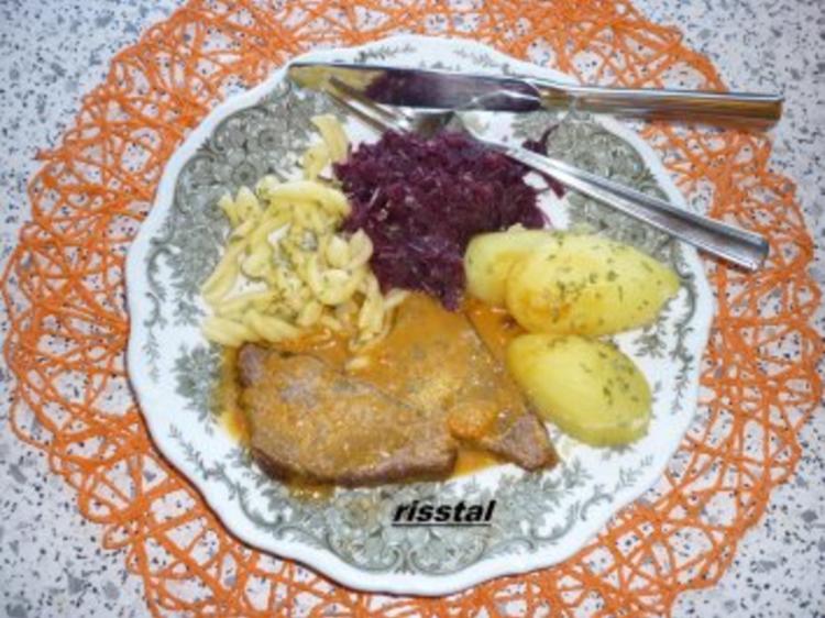 Rinderschmorbraten mit Rinderbraten und Öl - Rezept mit Bild - kochbar.de