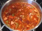 Südamerikanische Mitternachtssuppe - Rezept