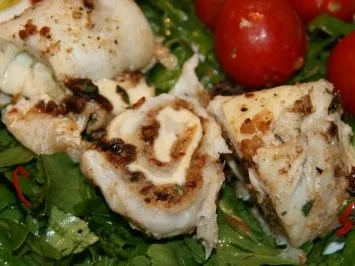 Rezept: Fisch: gebackene Schollenröllchen Bild Nr. 6 Fisch: gebackene Schollenröllchen - Rezept - Bild Nr. 6