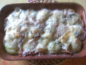 Rosenkohl - Schinken - Auflauf - Rezept