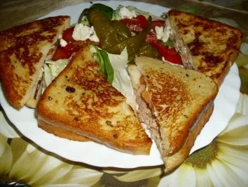 Gebackene Pizza-Sandwiches - Rezept - Bild Nr. 10