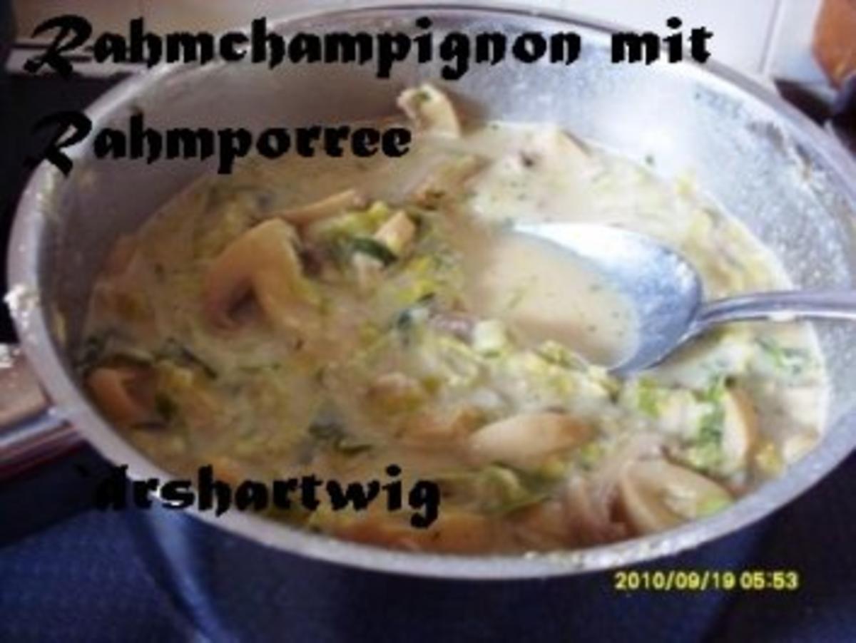 Hauptgericht~Krustenbraten mitRahm Porree u. Champigons im Ultra - Rezept - Bild Nr. 7