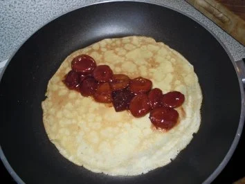 Palatschinken mit Zwetschgen Fülle - Rezept - Bild Nr. 8