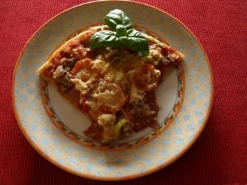 Pizza - die scharfe Variante - Rezept